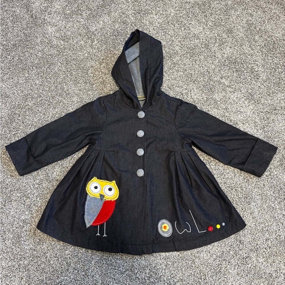 Maria Elena Pleated Jacket with Hood